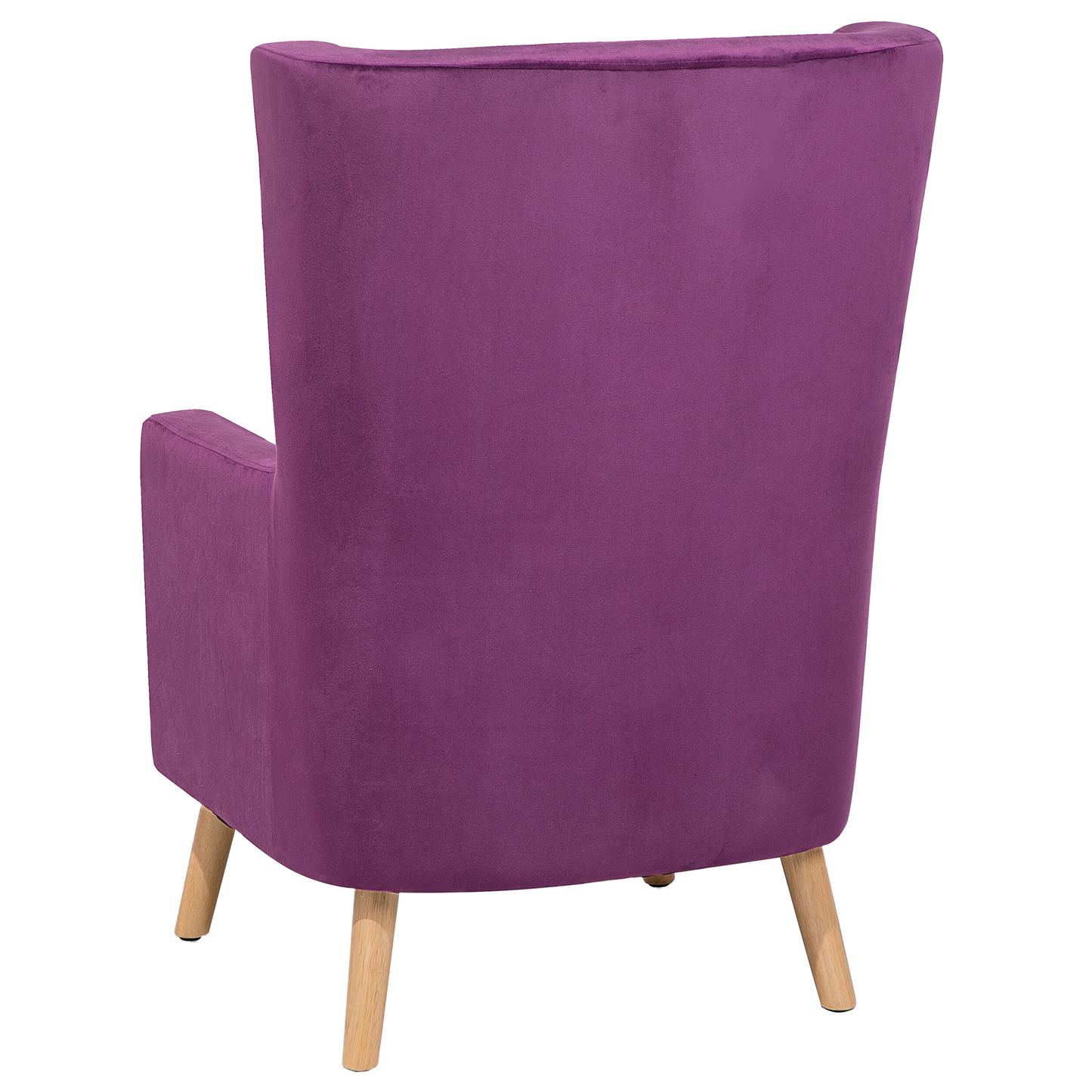 Sessel Samtstoff violett ONEIDA