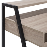 Schreibtisch heller Holzfarbton 100 x 50 cm CALVIN
