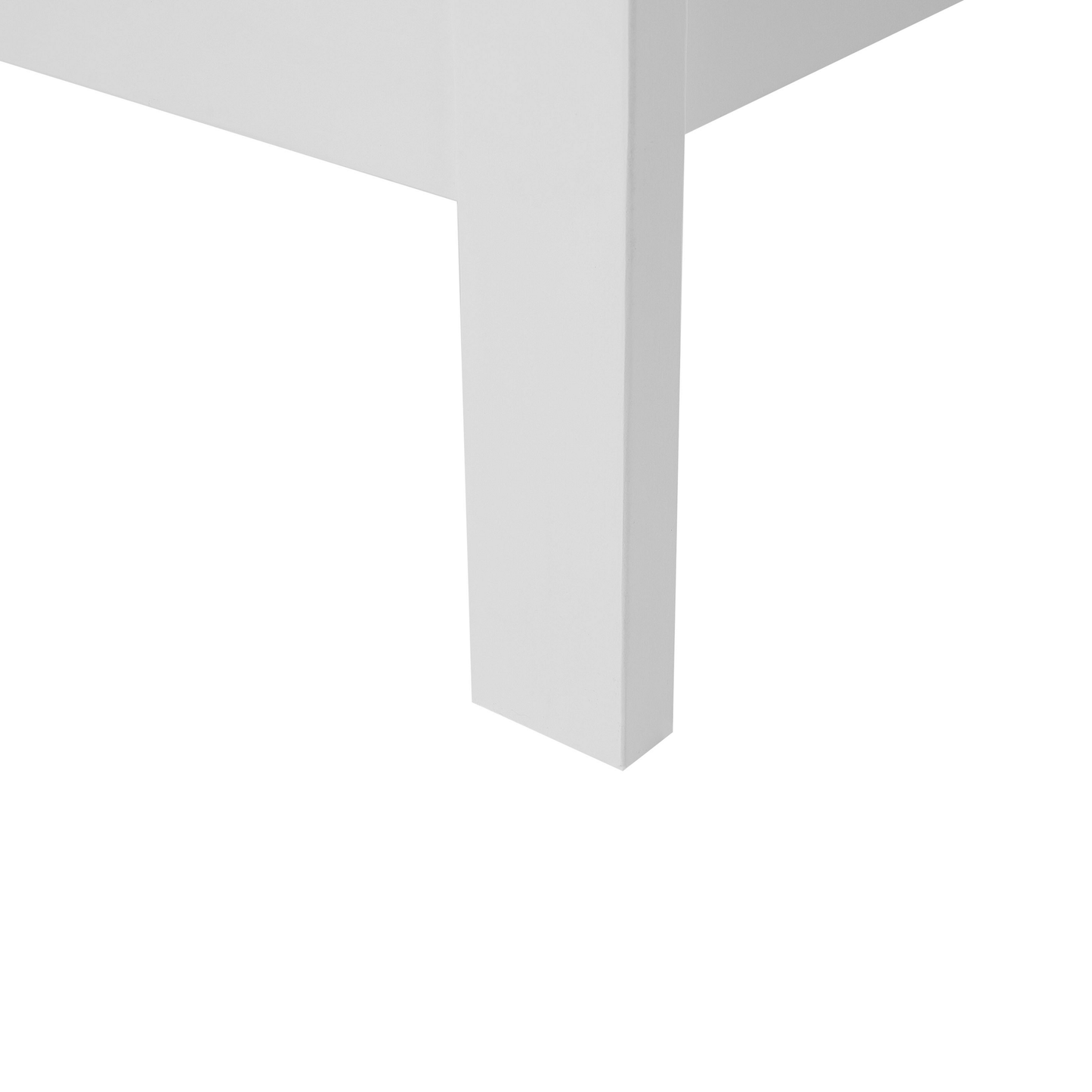 Bett mit Lattenrost Kiefernholz CASTRES 180 x 200 cm Weiss