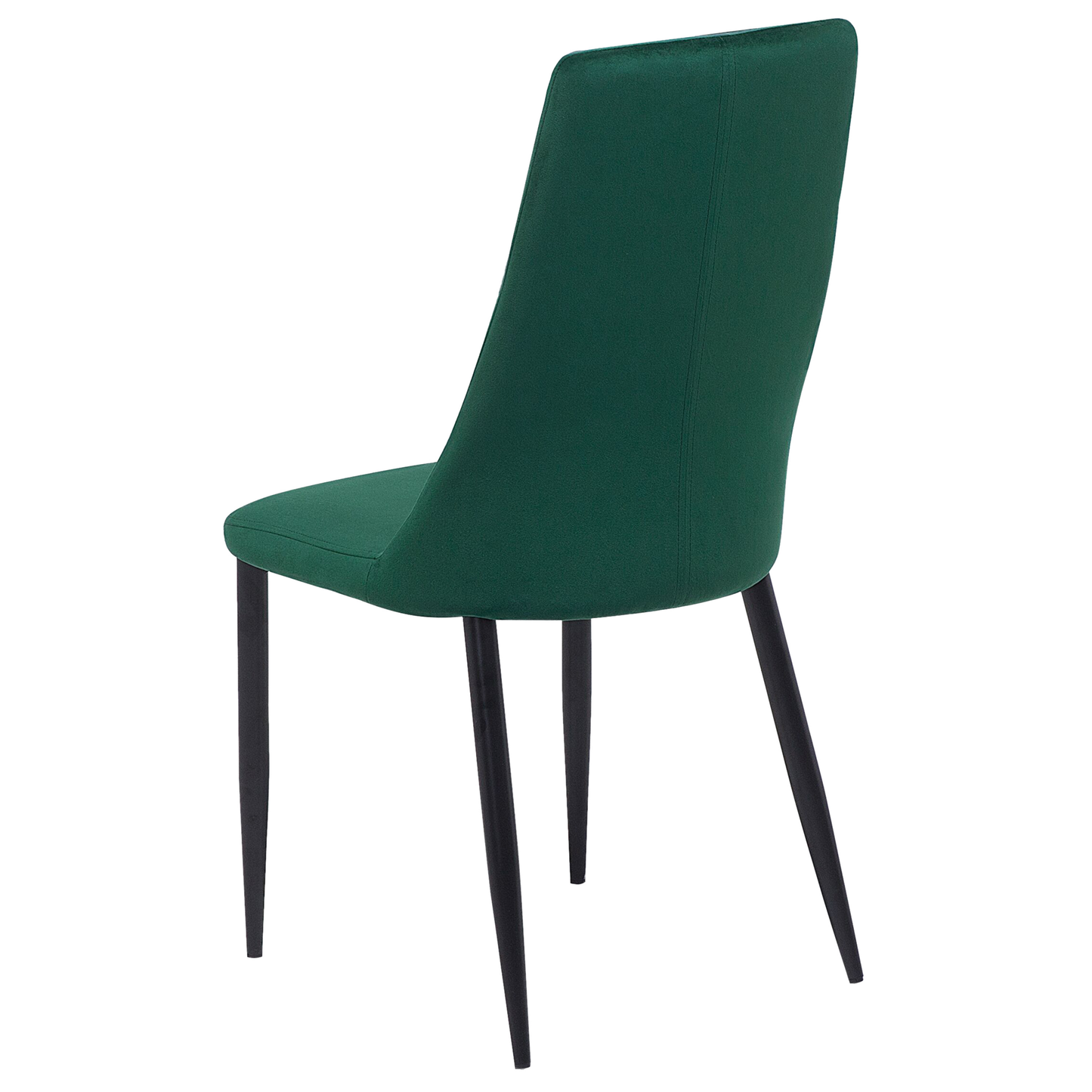 Esszimmerstuhl 2er Set CLAYTON Samtstoff Smaragdgrün