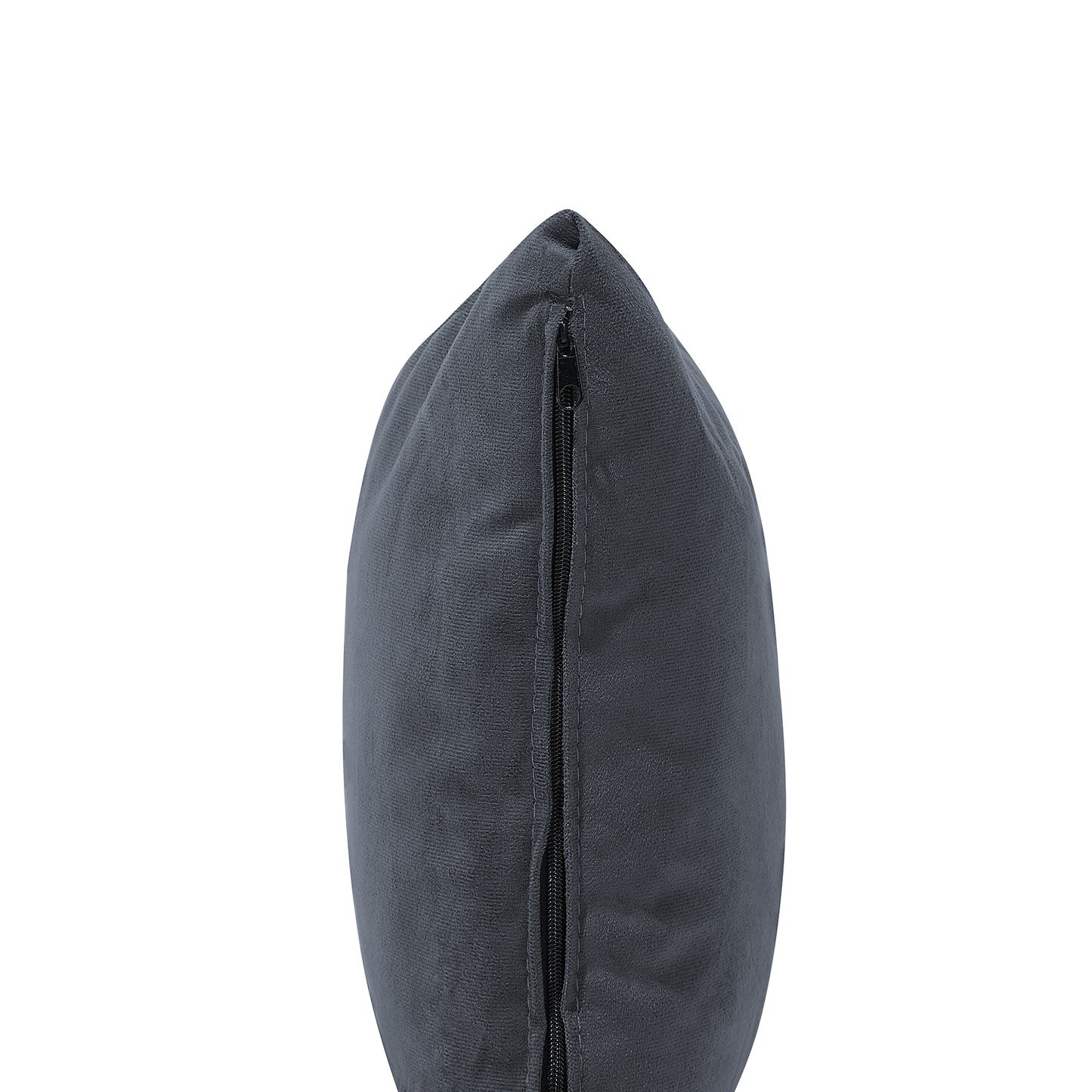 3-Sitzer Sofa Samtstoff dunkelgrau BORNHOLM