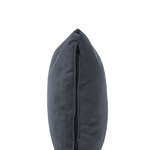 3-Sitzer Sofa Samtstoff dunkelgrau BORNHOLM