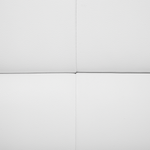 3-Sitzer Sofa Kunstleder weiss LEIRA