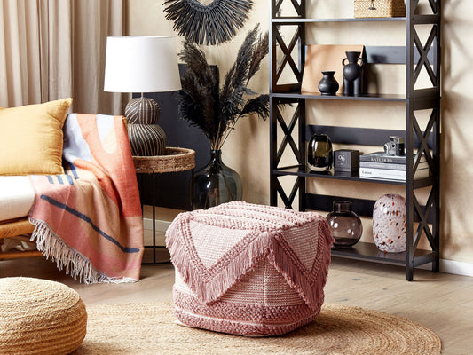 Pouf rosa 47 x 49 cm KOCHI