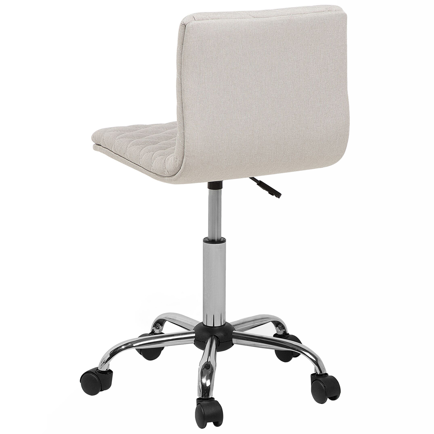 Arbeitshocker mit Rollen beige höhenverstellbar ORLANDO