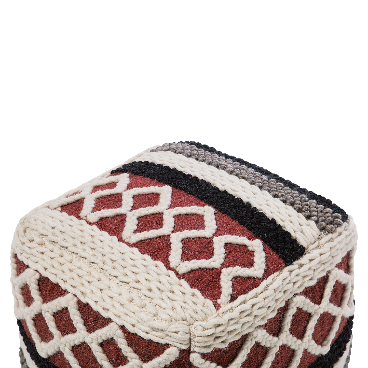 Pouf bunt 42 x 48 cm SAGAR