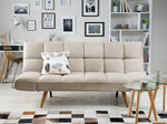 3-Sitzer Schlafsofa beige INGARO