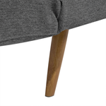 3-Sitzer Schlafsofa dunkelgrau INGARO