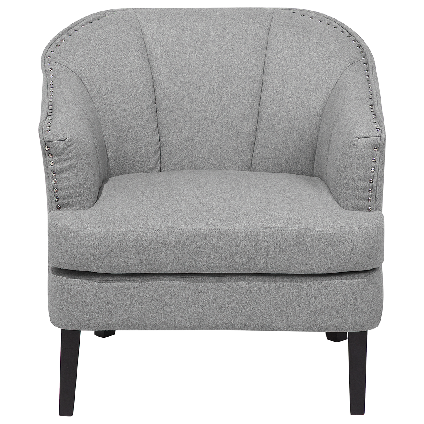 Sessel ELVERUM Stoff Hellgrau