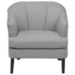 Sessel ELVERUM Stoff Hellgrau