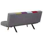 3-Sitzer Schlafsofa Patchwork mehrfarbig INGARO