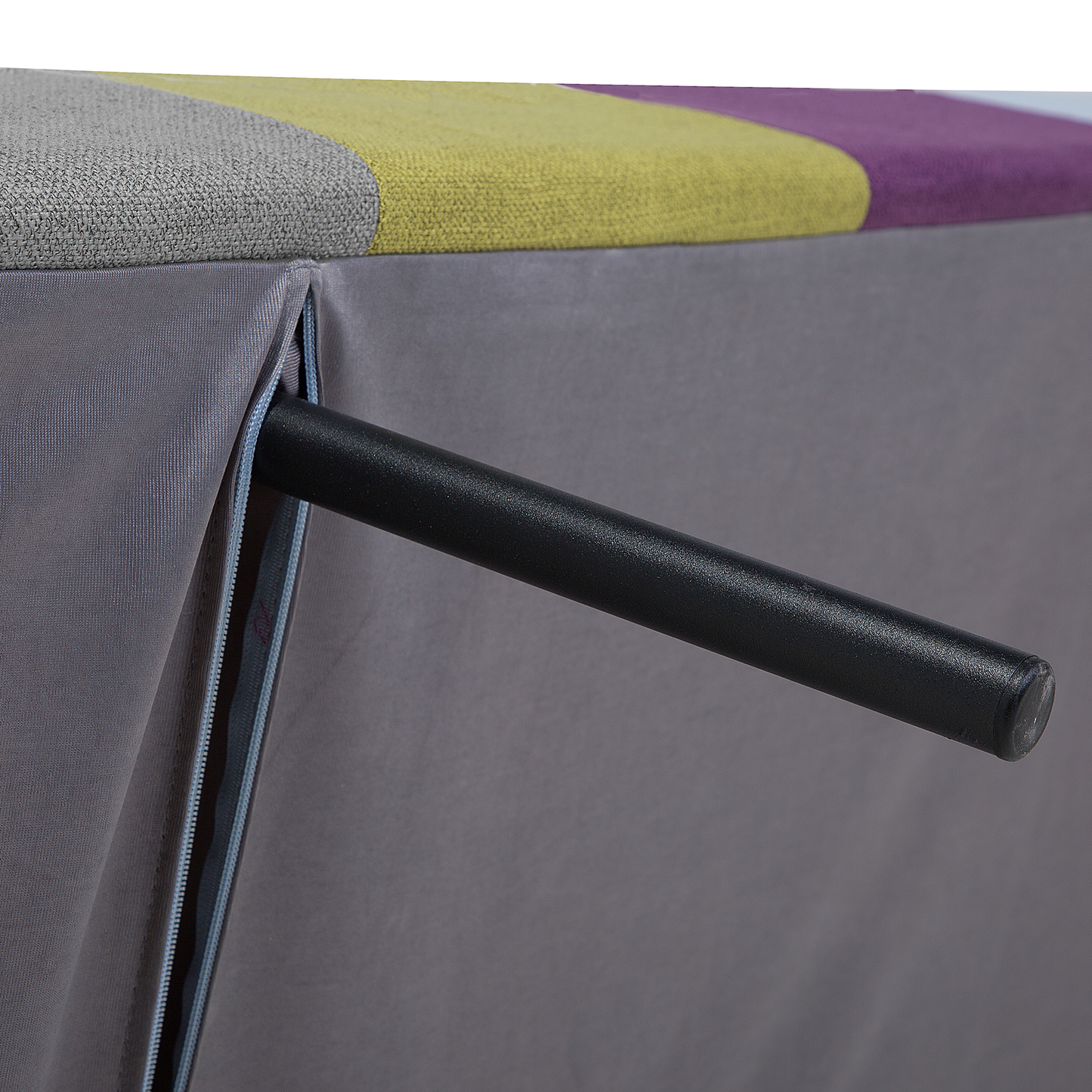 3-Sitzer Schlafsofa Patchwork mehrfarbig INGARO