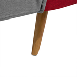 3-Sitzer Schlafsofa Patchwork mehrfarbig INGARO