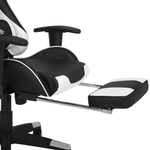 Gaming Stuhl drehbar VICTORY Kunstleder Weiss