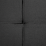 3-Sitzer Schlafsofa grau / silber HASLE II