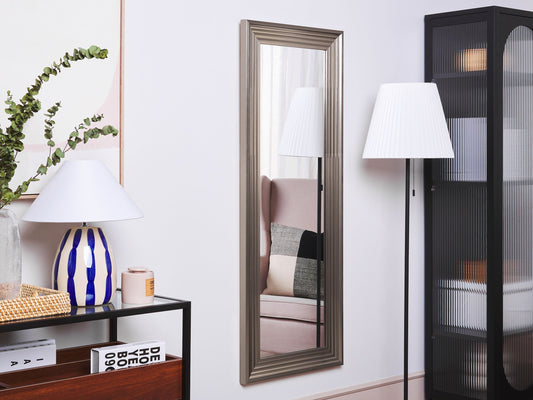 Wandspiegel CHATAIN 50 cm 130 cm Silber