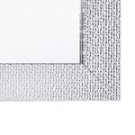 Wandspiegel MERVENT 61 cm 91 cm Silber