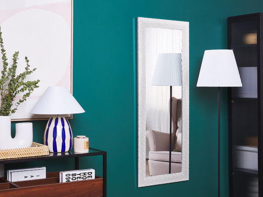 Wandspiegel MERVENT 50 cm 130 cm Weiss