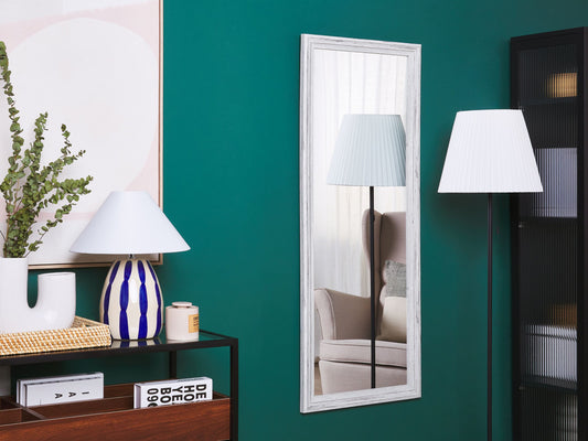 Wandspiegel BENON 50 cm 130 cm Cremeweiss