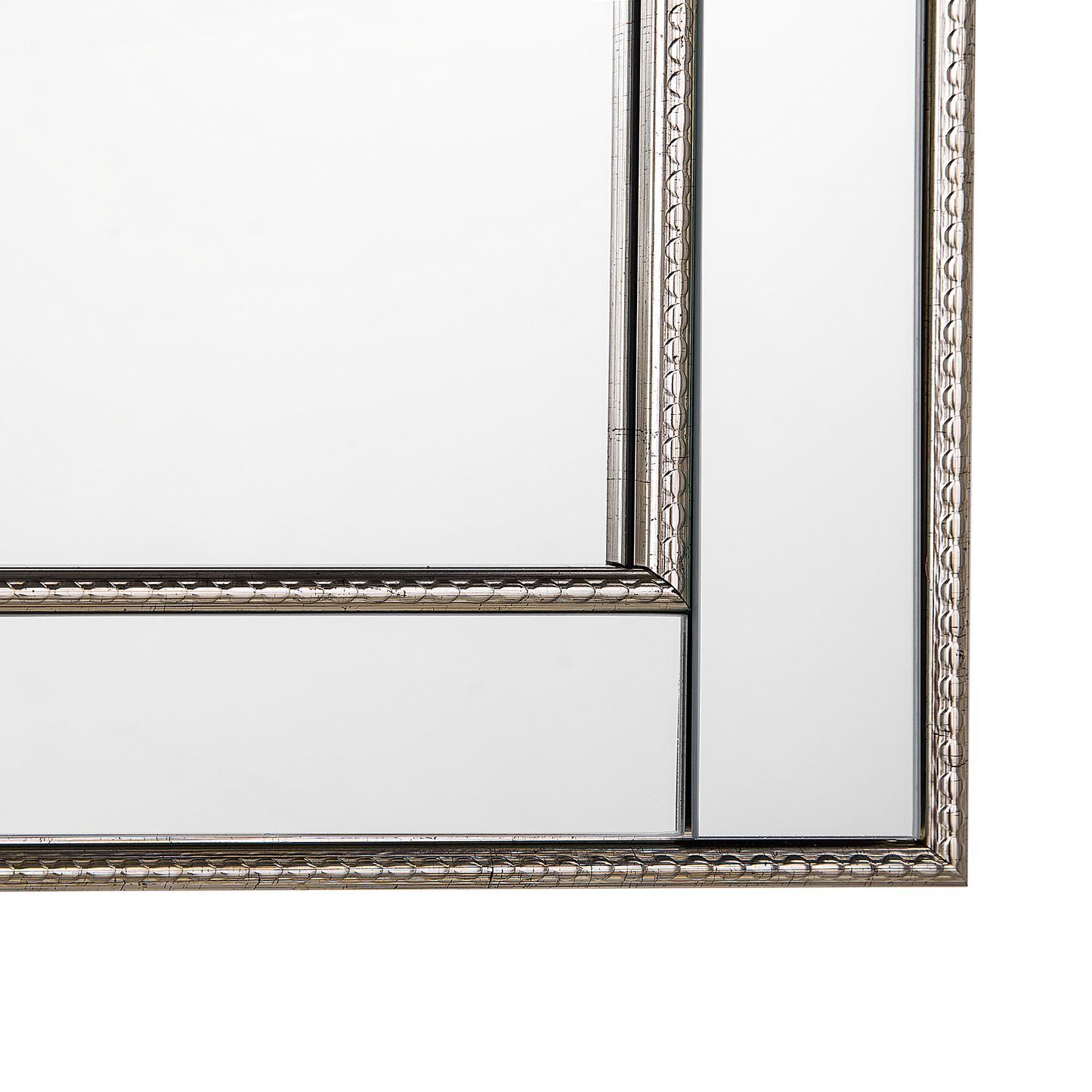 Wandspiegel FENIOUX 60 cm 90 cm Silber