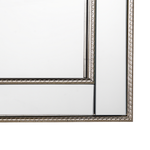 Wandspiegel FENIOUX 60 cm 90 cm Silber