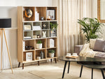 Bücherschrank Heller Holzfarbton ALLOA