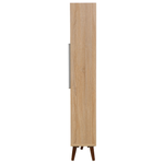 Bücherschrank Heller Holzfarbton ALLOA