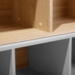 Bücherschrank Heller Holzfarbton ALLOA
