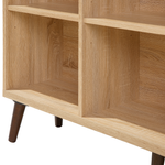 Bücherschrank Heller Holzfarbton ALLOA