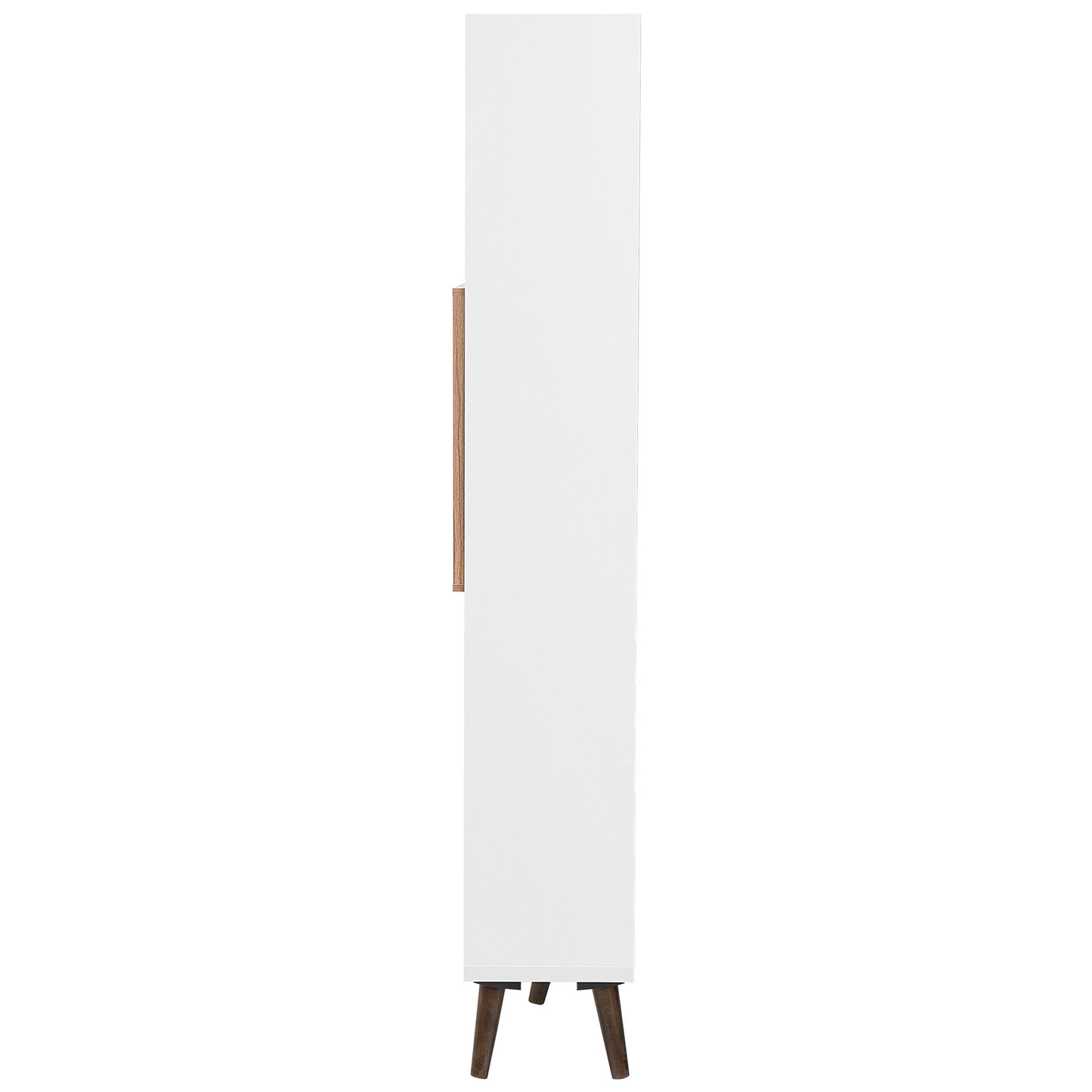 Regal weiss / heller Holzfarbton 17 Fächer ALLOA