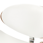 Bürostuhl drehbar ROTTERDAM Kunstleder Weiss