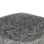 Pouf dunkelgrau 40 x 40 cm HIRRI