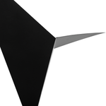 Wandlampe BRIANCE Metall Schwarz