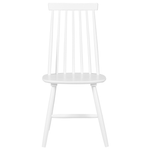 Esszimmerstuhl 2er Set BURBANK Holz Weiss