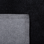 Teppich schwarz 200 x 200 cm Shaggy DEMRE