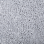 Teppich hellgrau ⌀ 140 cm Shaggy DEMRE