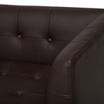 3-Sitzer Sofa Leder braun BYSKE