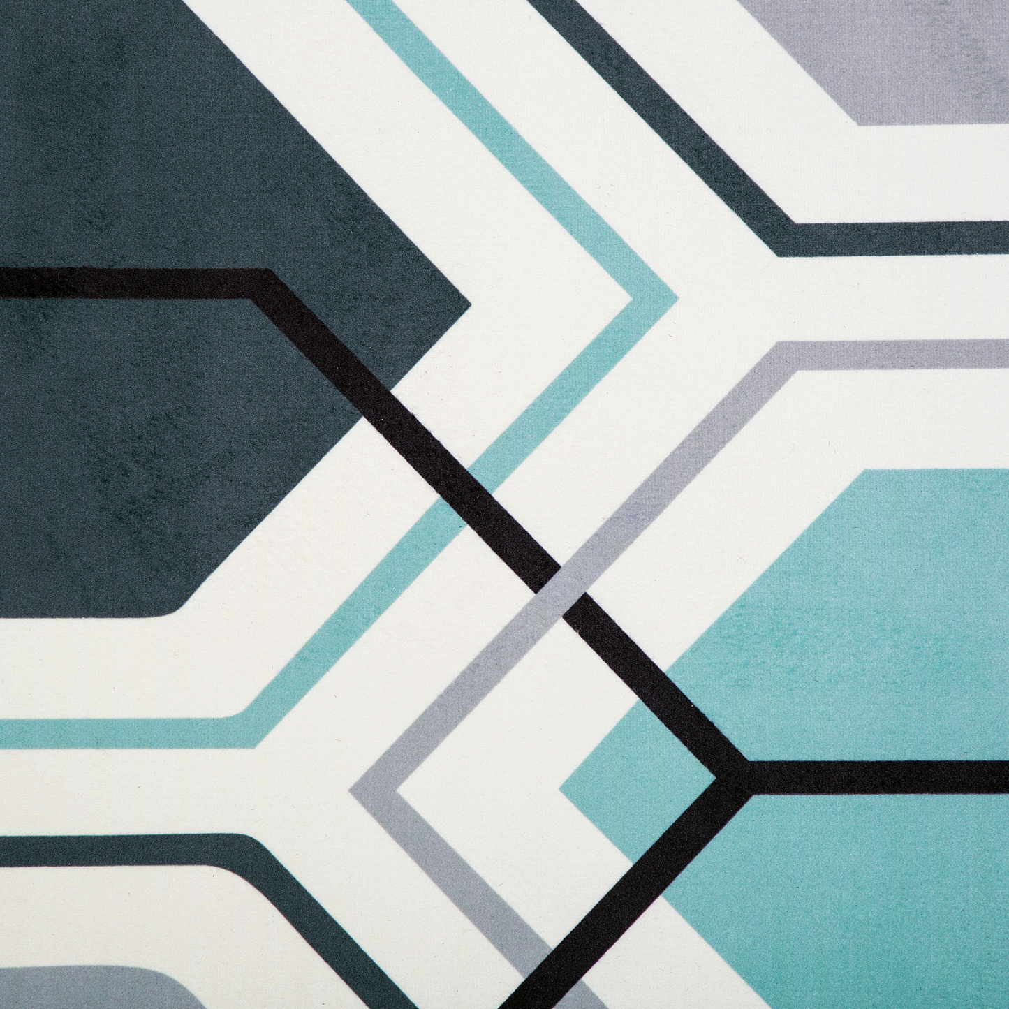 Teppich bunt 80 x 150 cm Kurzflor GIRESUN