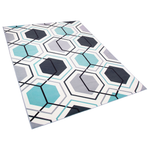 Teppich bunt 160 x 230 cm Kurzflor GIRESUN