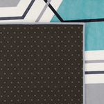 Teppich bunt 160 x 230 cm Kurzflor GIRESUN