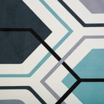 Teppich bunt 160 x 230 cm Kurzflor GIRESUN