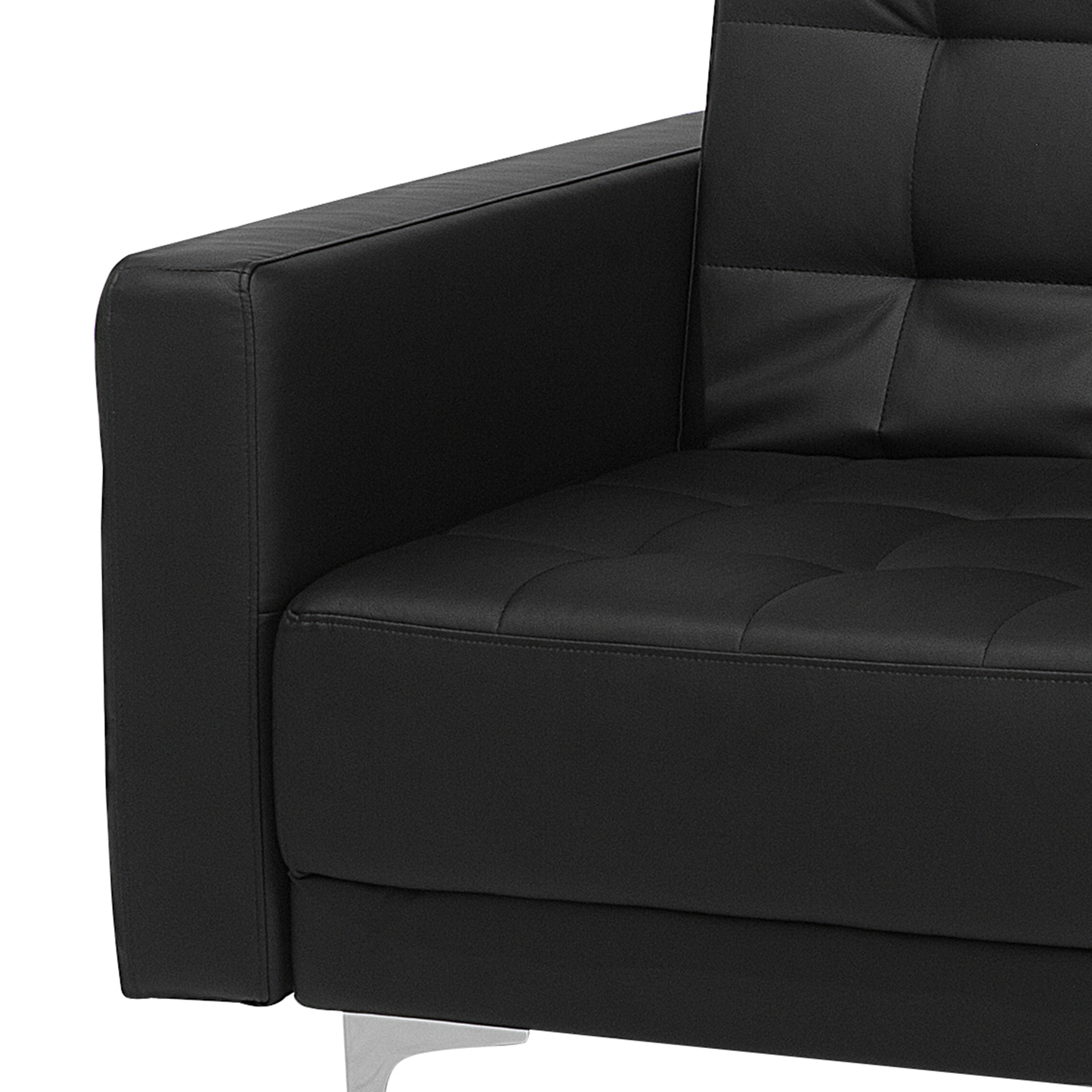 Sessel ABERDEEN Kunstleder Schwarz