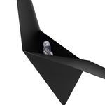 Wandlampe BRIANCE Metall Schwarz