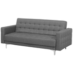 Sofa Set Polsterbezug hellgrau 5-Sitzer ABERDEEN