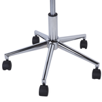 Bürostuhl drehbar MARIBEL Kunstleder Goldbraun