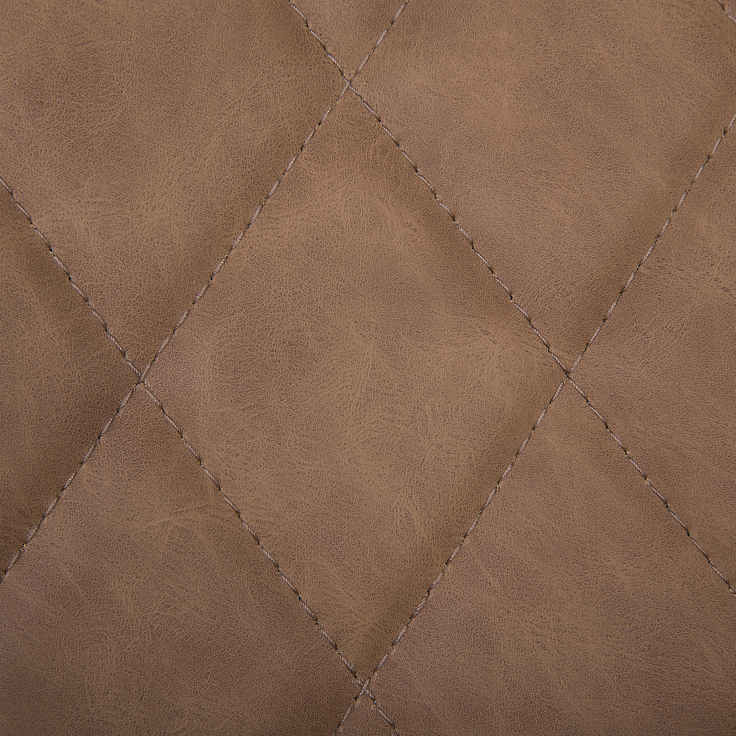 Bürostuhl drehbar MARIBEL Kunstleder Goldbraun