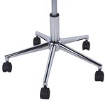 Bürostuhl drehbar MARIBEL Kunstleder Schwarz