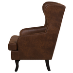 Sessel Kunstleder braun ALTA