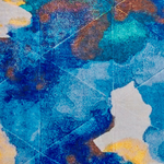 Teppich bunt 80 x 150 cm Kurzflor CEYHAN