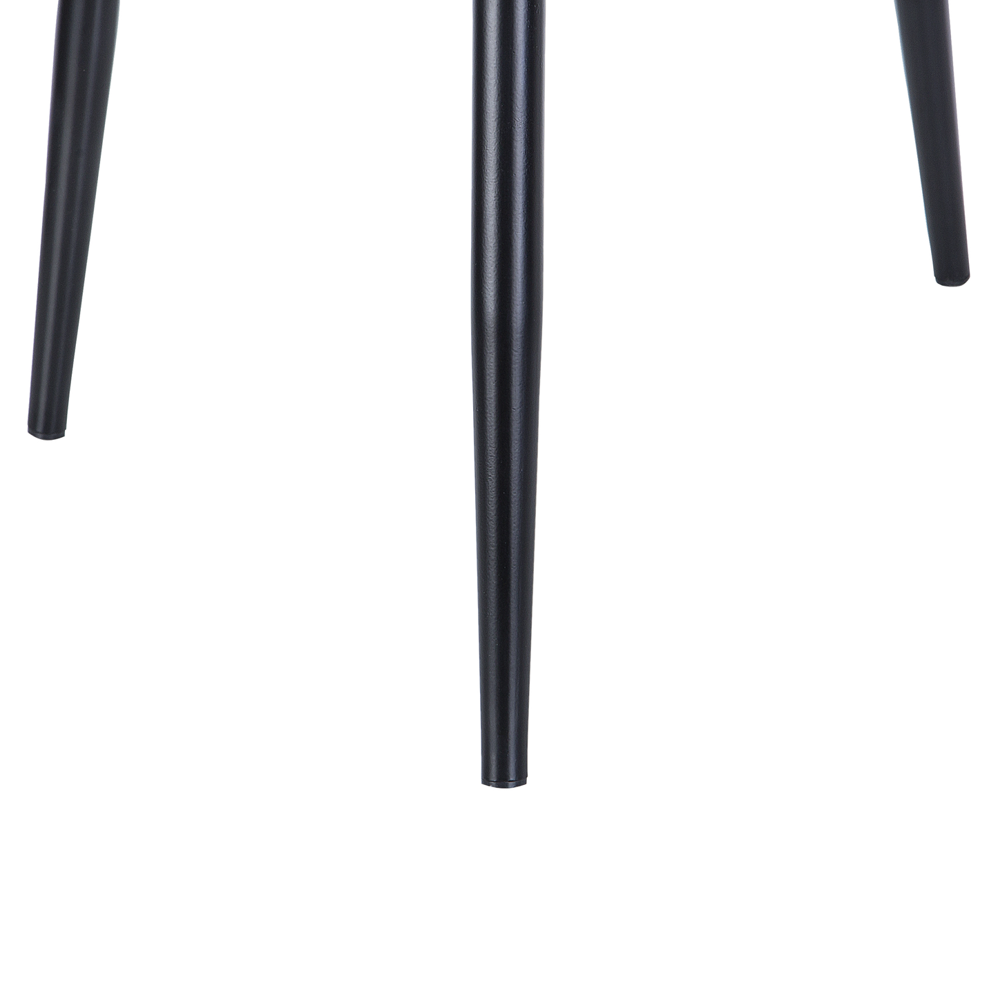 Esszimmerstuhl 2er Set MELROSE II Kunstleder Grau